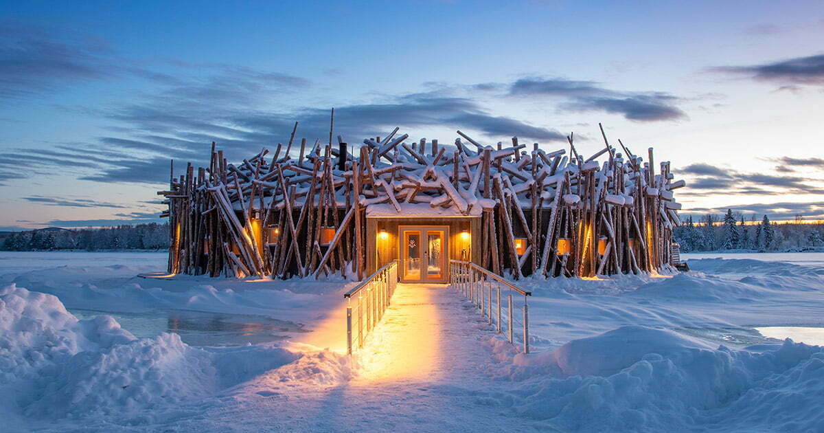 Arctic Bath spa i Harads norra Sverige