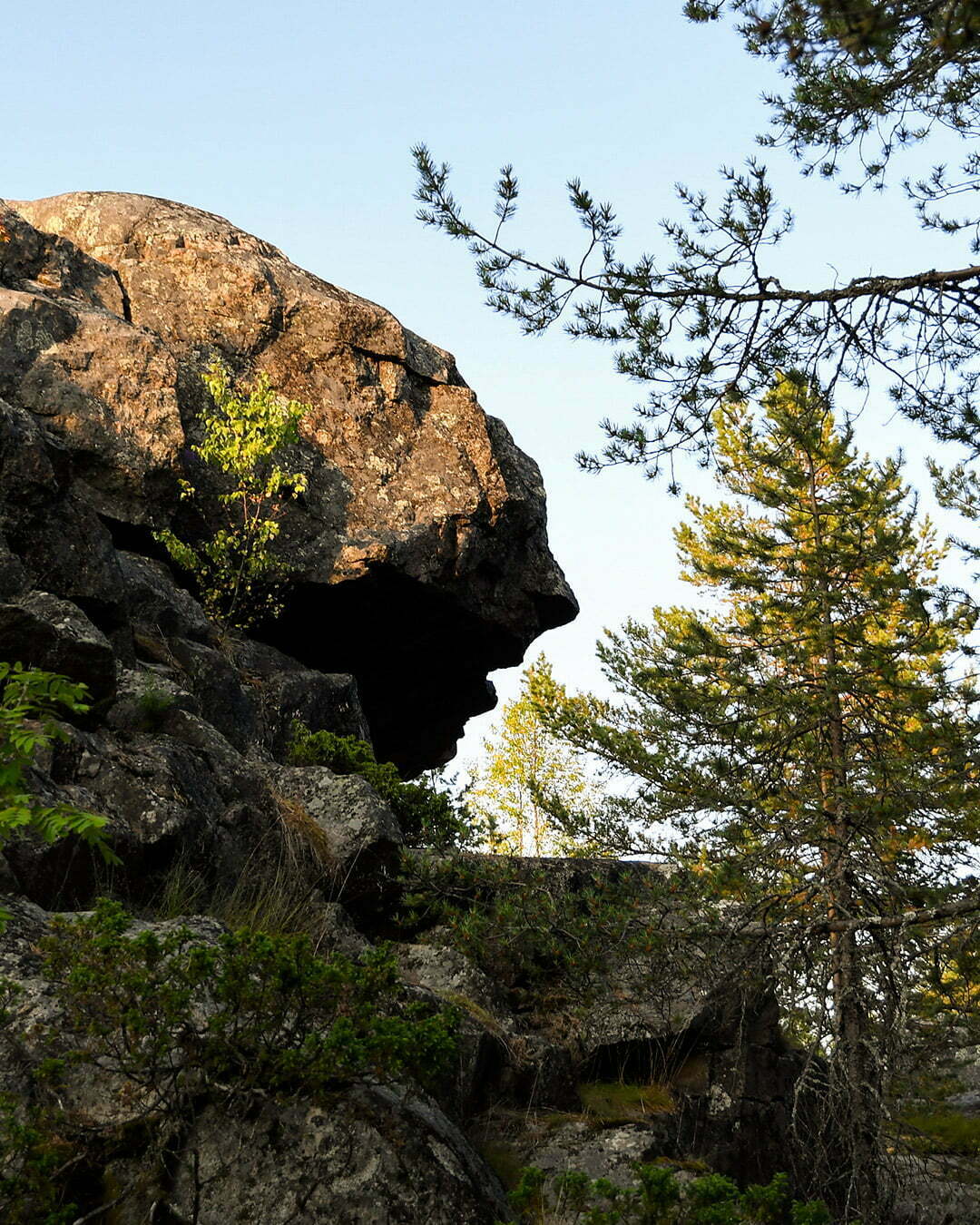 Kluntgubben är en sten på Kluntarna i Luleå skärgård