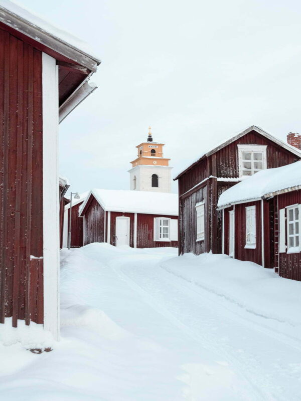 Jul och vinter i Gammelstad kyrkstad kyrkbyn Luleå bild 00126 1080x1350