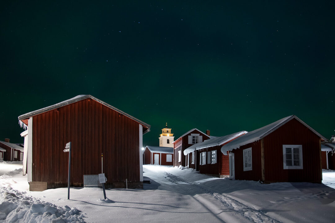 Gammelstad Kyrkstad Kyrka Norrsken Nysnö