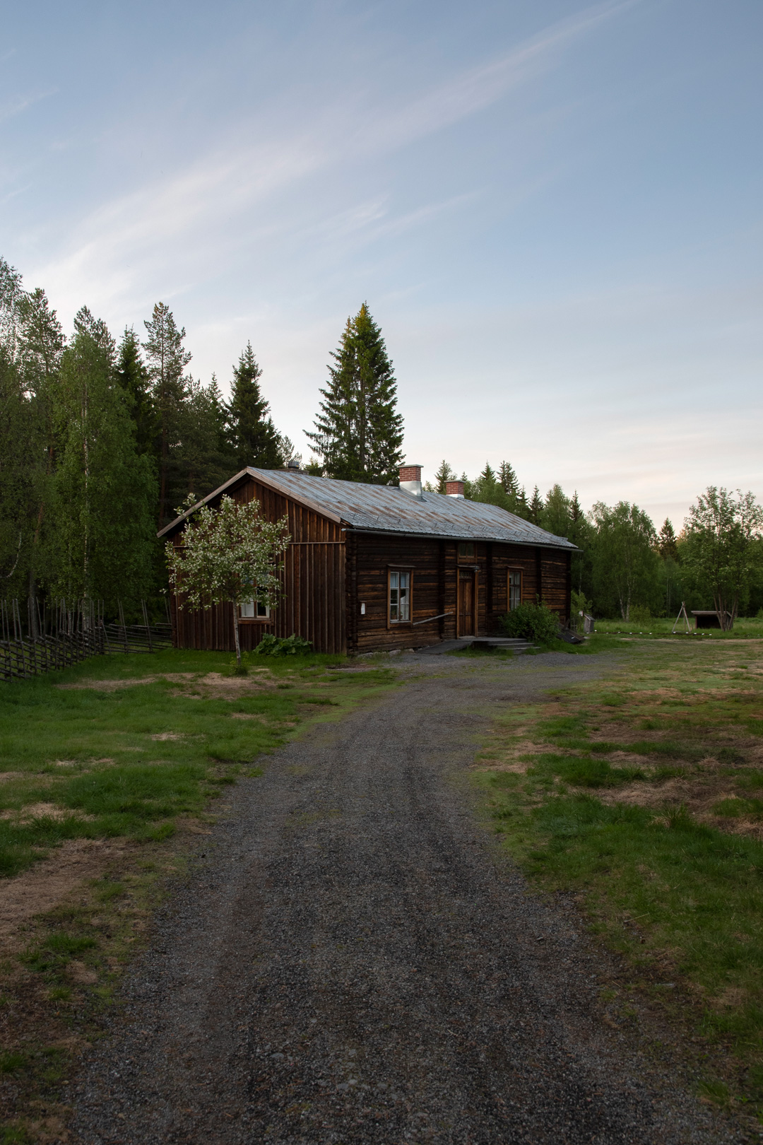Gammelstad Hägnan timring sommar